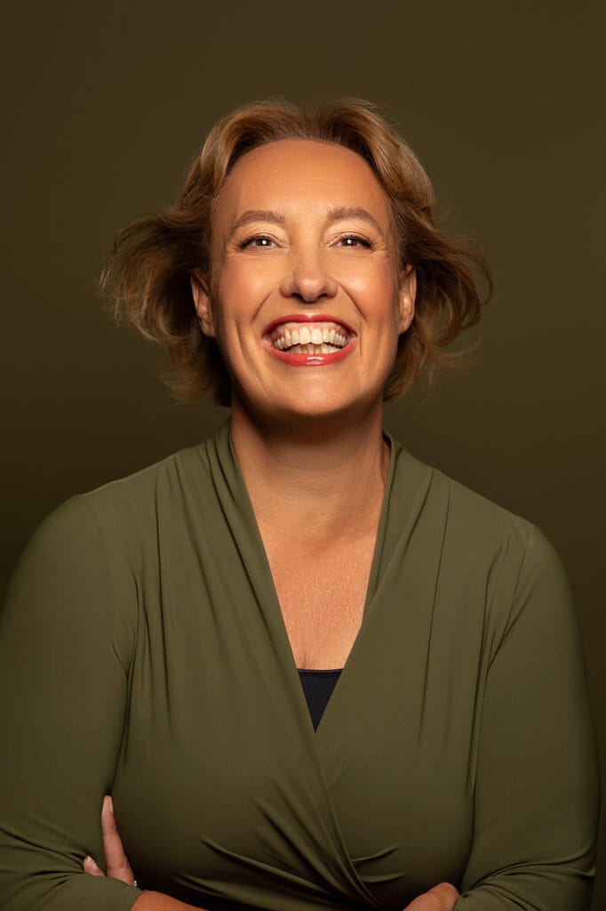 Portretfoto van Maryse Spapens, oprichter ZorgkompaZ